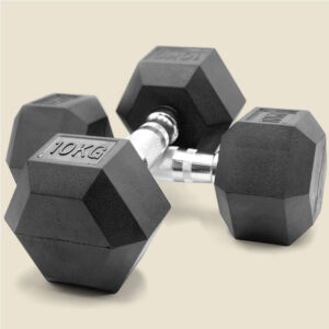 Mancuerna Hexagonal 10kgs - Pack 2uds