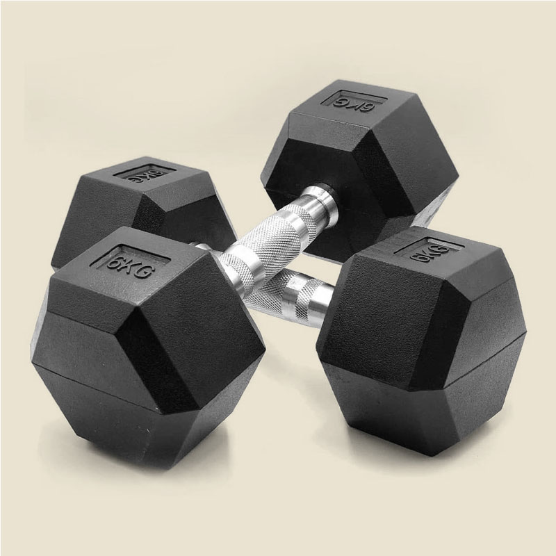 Mancuerna Hexagonal 6kgs - Pack 2uds