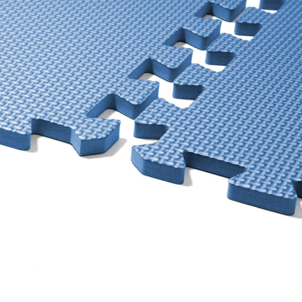 Tatami Puzzle 1cm 60x60cm - Pack 4 uds - Azul | Detalle pieza