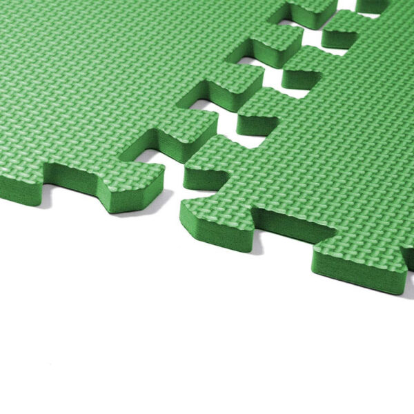 Tatami Puzzle 1cm 60x60cm - Pack 4 uds - Verde | Detalle pieza