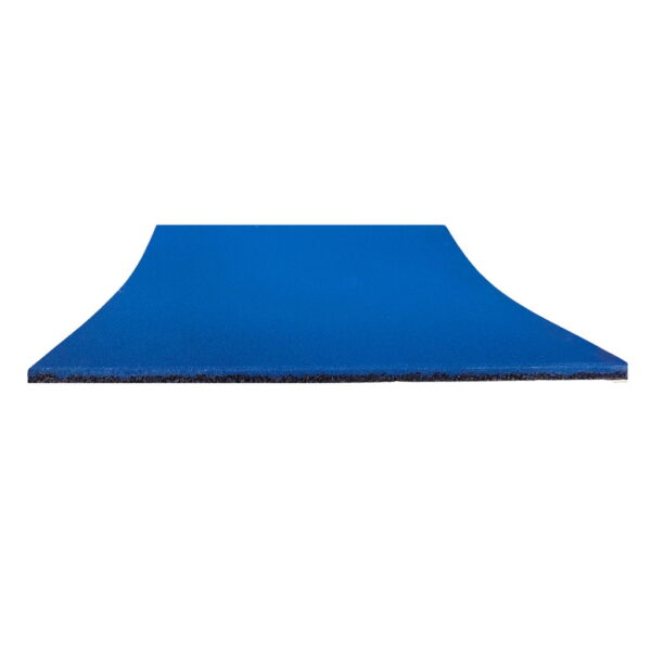 Loseta de Caucho 1,5cm 50x50cm Interior/Exterior - Color Azul detalle