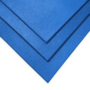 Loseta de Caucho 1,5cm 50x50cm Interior/Exterior - Color Azul