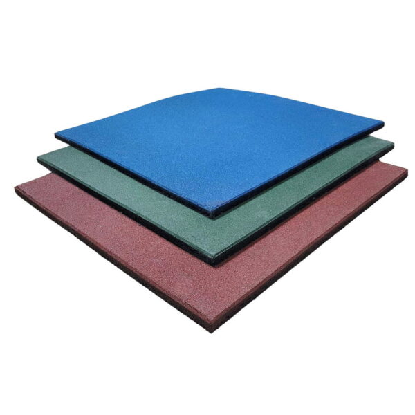 Loseta de Caucho 1,5cm 50x50cm Interior/Exterior - Colores detalle
