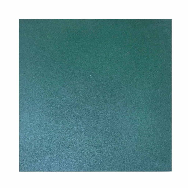 Loseta de Caucho 1,5cm 50x50cm Interior/Exterior - Color Verde