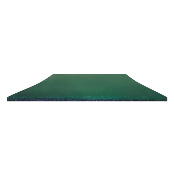 Loseta de Caucho 1,5cm 50x50cm Interior/Exterior - Color Verde detalle