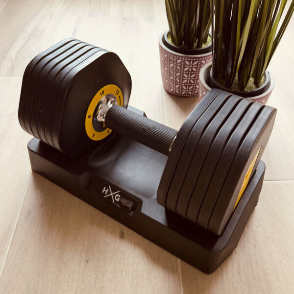 Mancuerna Ajustable de 2kgs a 12kgs - 1ud | Detalle en Casa