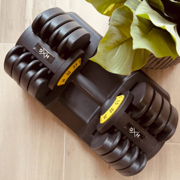 Mancuerna Ajustable de 3,5kgs a 32kgs - 1ud | Detalle en Casa
