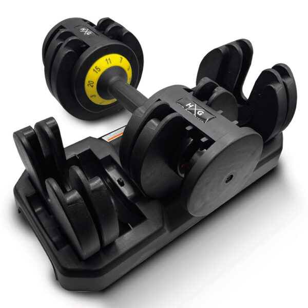 Mancuerna Ajustable de 3kgs a 20kgs - 1ud | Detalle Discos