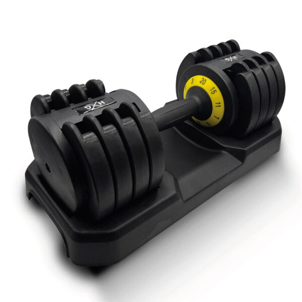 Mancuerna Ajustable de 3kgs a 20kgs - 1ud | Detalle Perspectiva