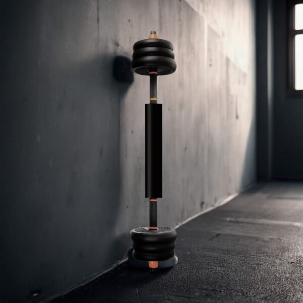 Set Body Pump Ajustable hasta 40kgs | Detalle Barra en Casa