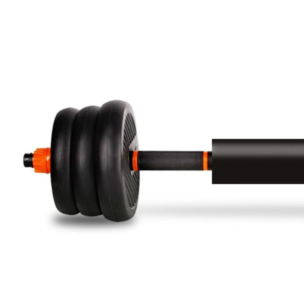 Set Body Pump Ajustable hasta 40kgs | Detalle Barra Larga