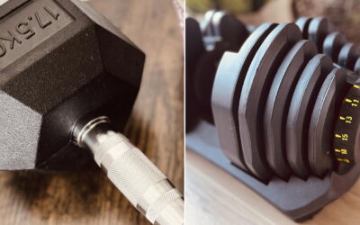 Comparativa » Mancuernas Fijas vs. Mancuernas Ajustables para Entrenar en Casa