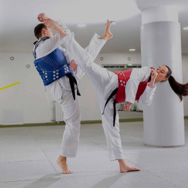 Tatami Puzzle 2cm 100x100cm - Superficie Antideslizante F, reversible Verde/Blanco | Usos