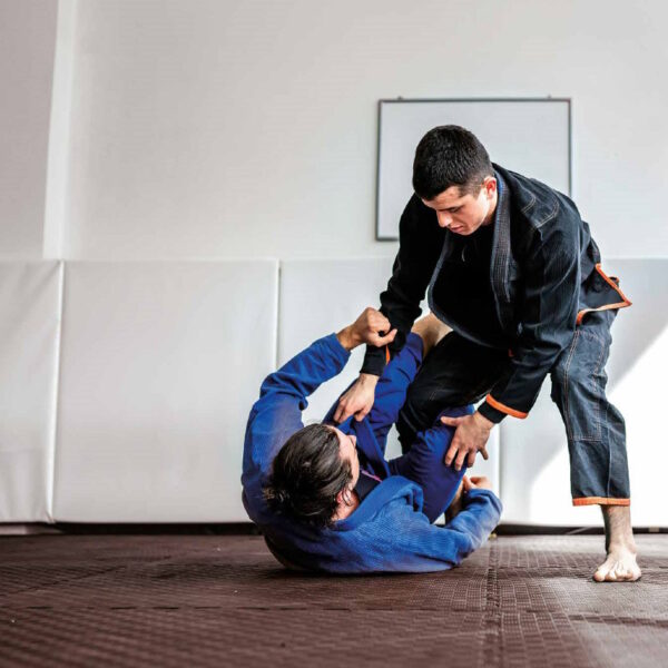 Tatami Puzzle 4cm 100x100cm - Superficie Antideslizante F, reversible Marrón/Beige | Usos