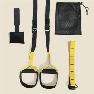 Bandas de Suspensión tipo TRX, color Amarillo | Detalle Principal